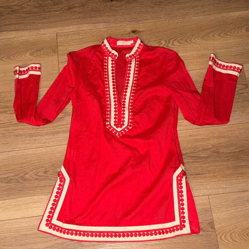 Tory Burch Tunic with White Accents